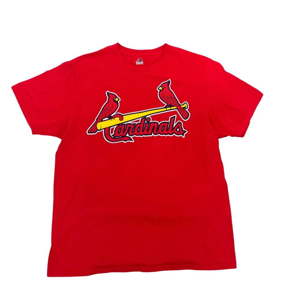 Majestic St.‎ Louis Cardinals Paul Goldschmidt 46 Red Graphic T-Shirt Medium